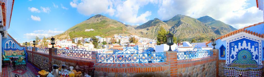 Résidence Hoteliére Chez Aziz Chefchaouen Kültér fotó